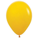 Sempertex Balloons Deluxe Honey Yellow Size Selections