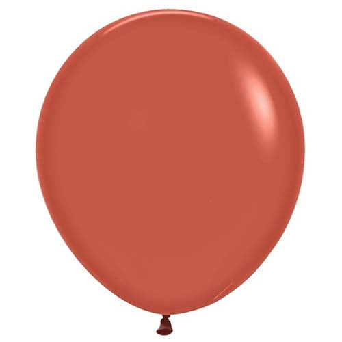 Sempertex Balloons Deluxe Terracotta Size Selections