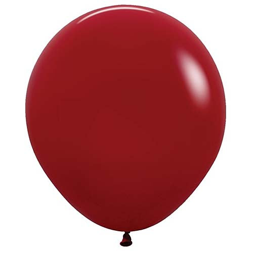 Sempertex Balloons Deluxe Imperial Red Size Selections