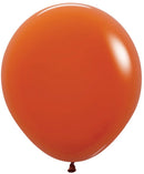 Sempertex Balloons Deluxe Sunset Orange Size Selections