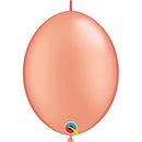 (Closeout) Qualatex Balloons Rose Gold 12" Quicklinks