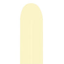 Sempertex Balloons 260S Pastel Matte Yellow Entertainer 50pc.