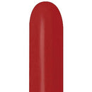 Sempertex Balloons 260S Deluxe Imperial Red Entertainer 50pc.