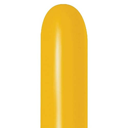 Sempertex Balloons 260S Deluxe Honey Yellow Entertainer 50pc.