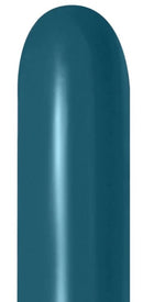 Sempertex Balloons 260S Deluxe Deep Teal Entertainer 50pc.