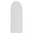 Sempertex Balloons 260S Silk Oyster White Entertainer Nozzles Up 50pc.