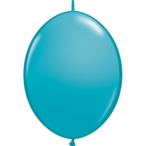 (Closeout) Qualatex Balloons Tropical Teal 6" QuickLink 50pc. CV