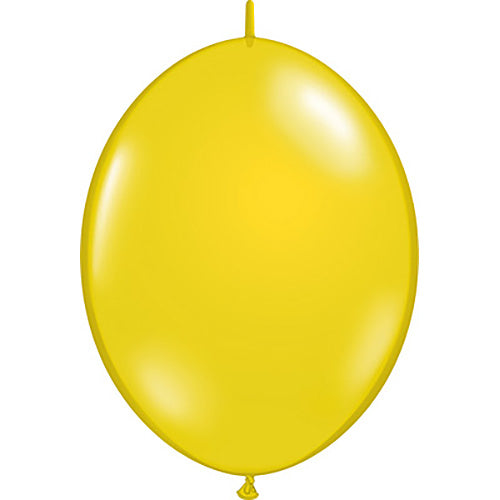 (Closeout) Qualatex Balloons Citrine Yellow Quicklinks Size Selections