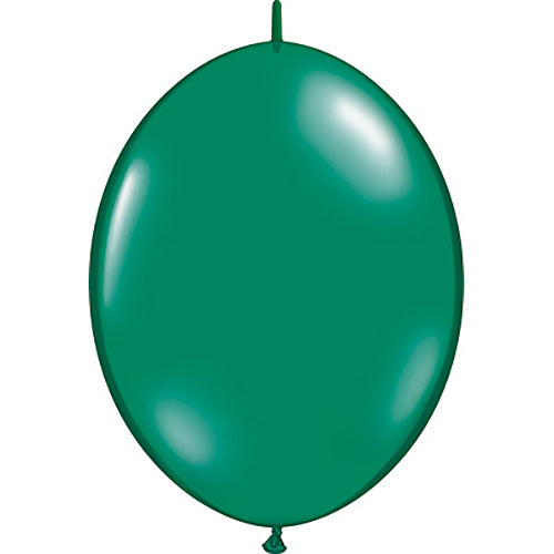(Closeout) Qualatex Balloons Emerald Green Quicklinks Size Selections