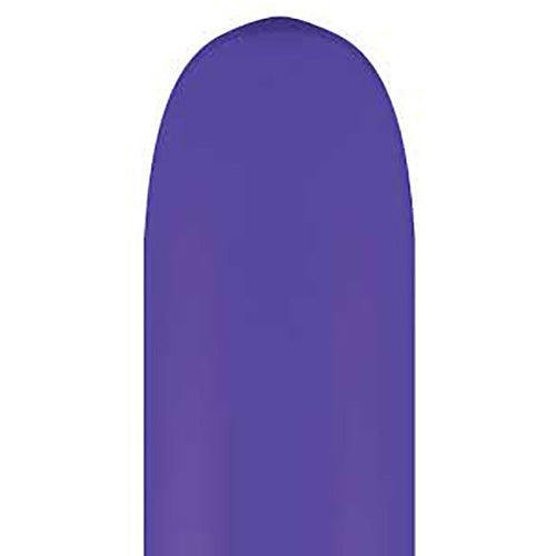 Closeout) Purple Violet 646Q 50pc. Qualatex Balloons