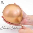 (Closeout) Qualatex Balloons Chrome Copper 7"