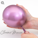 (Closeout) Qualatex Balloons Chrome Mauve 7"