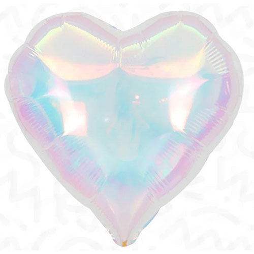 DecoHeart Iridescent 18" 2pc.