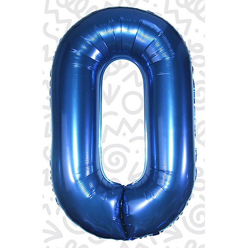 Number 0 Balloons