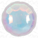 DecoRound Iridescent 18" 2pc.