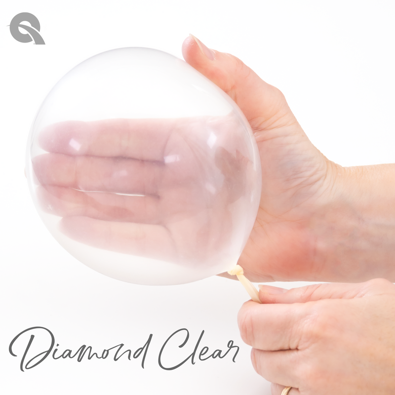 Qualatex Balloons Diamond Clear Size Selections