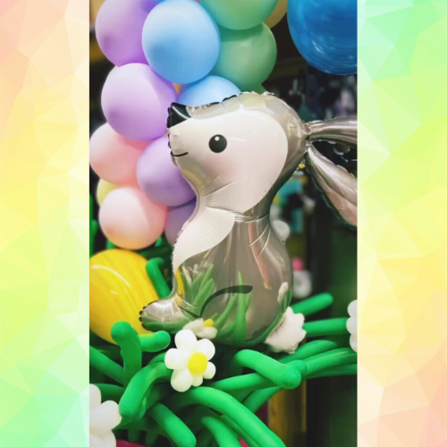 Woodland Bunny Balloons 36"