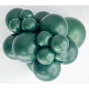Tuftex Balloons Metallic Forest Green Size Selections