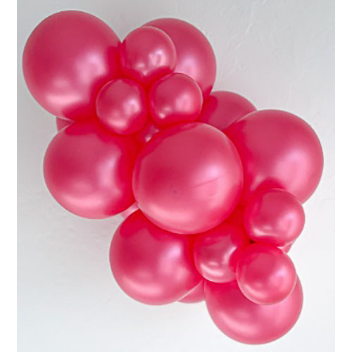 Tuftex Balloons Metallic Fuchsia Size Selections