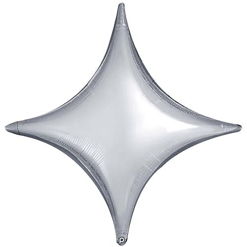 Prima Silver Starpoint Balloons Size Selections