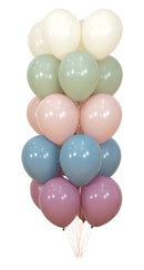Sempertex Balloons Pastel Dusk Blue Size Selections