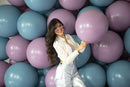 Sempertex Balloons Pastel Dusk Blue Size Selections