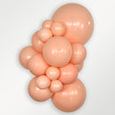 Sempertex Balloons Pastel Matte Melon Size Selections