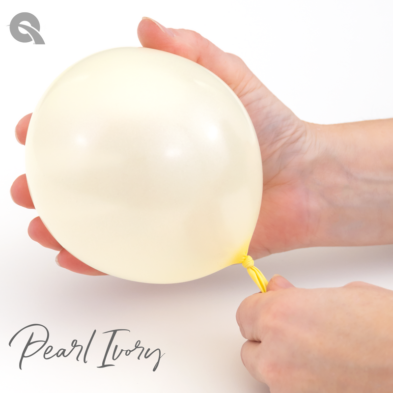 Qualatex Balloons Pearl Ivory Size Selections