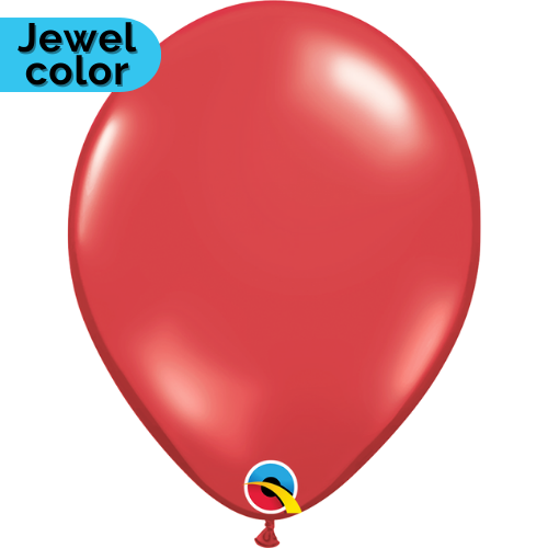 Qualatex Balloons Ruby Red Size Selections