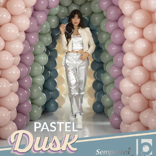 Sempertex Balloons Pastel Dusk Laurel Green Size Selections
