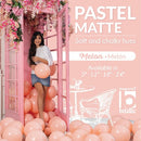 Sempertex Balloons Pastel Matte Melon Size Selections