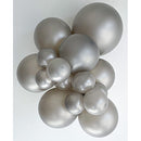 Tuftex Balloons Metallic Silver Size Selections