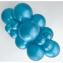 Tuftex Balloons Metallic Teal Size Selections