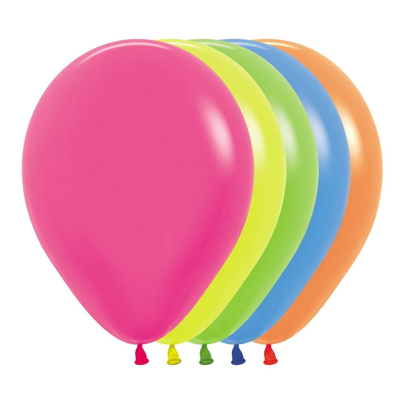 Sempertex Balloons Neon Assorted Size Selections