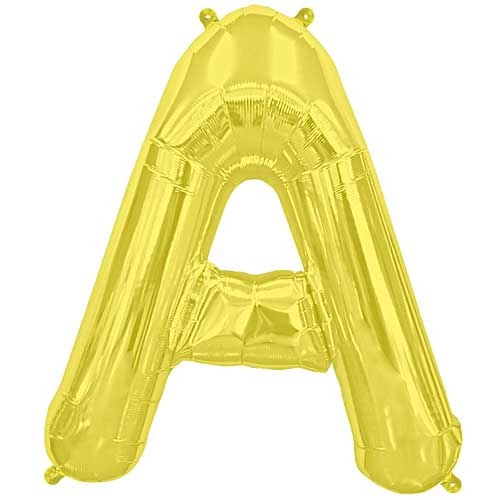 Letter A Balloons