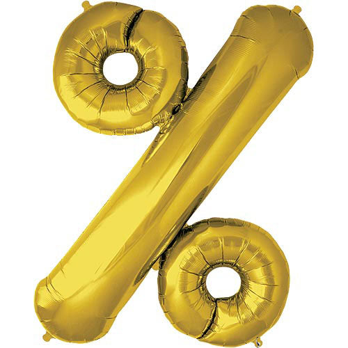 (Closeout) Letter % Balloons 34"