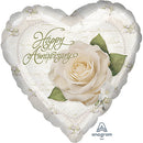 Petals & Pearls Anniversary Balloons 9in.