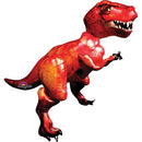 T-Rex Brown Dinosaur Airwalker Shape Balloons 68"