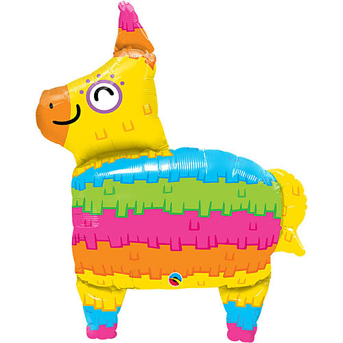 Rainbow Piñata Shape Balloons 34"