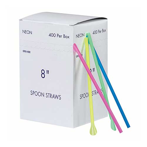 Sno Cone Sipper Straws 400ct.