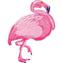Tropical Pink Flamingo Shape Balloons 35"