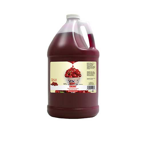 Cherry Sno Cone Syrup Gallon Case