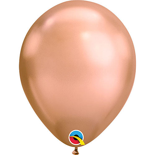 Qualatex Balloons Chrome Rose Gold Size Selections