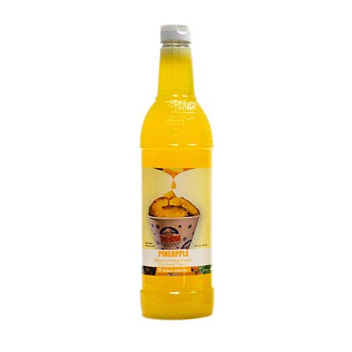 Pineapple Sno Cone Syrup 25oz.