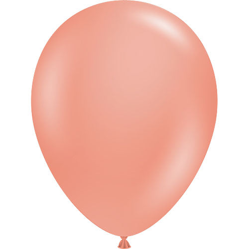 Tuftex Balloons Rose Gold Size Selections