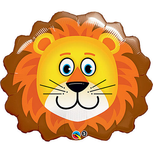 Lovable Lion Head Shape Balloons 29"
