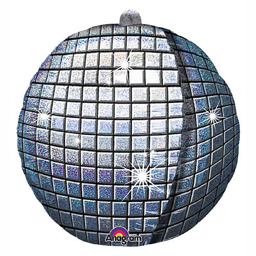 Disco Ball Holographic Shape Balloons 15"