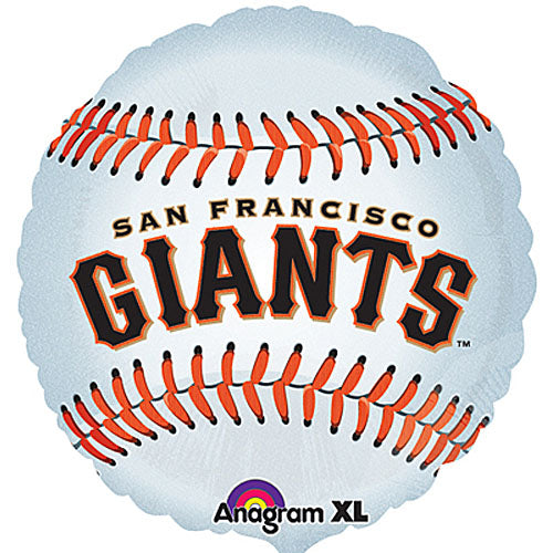 San Francisco Giants Baseball Balloons 18"