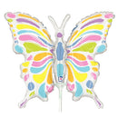 Pastel Butterfly Balloons 14"