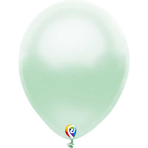Funsational Balloons Pearl Mint Green 12" 50ct.